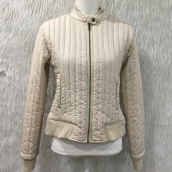 Fossil Jackets & Blazers - Fossil cream winter jacket size medium
